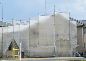 重ね張りによるメンテナンス